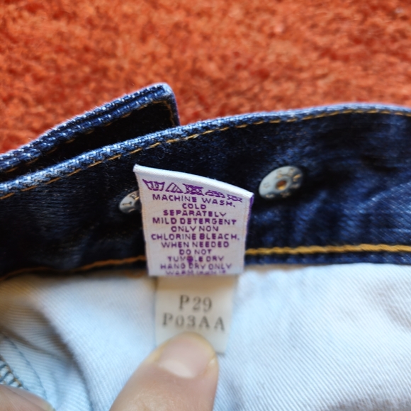 PRPS Jeans P29 P03AA Straight Fit Men Size 32 Made in Japan Denim LIKE NEW - Picture 10 of 12